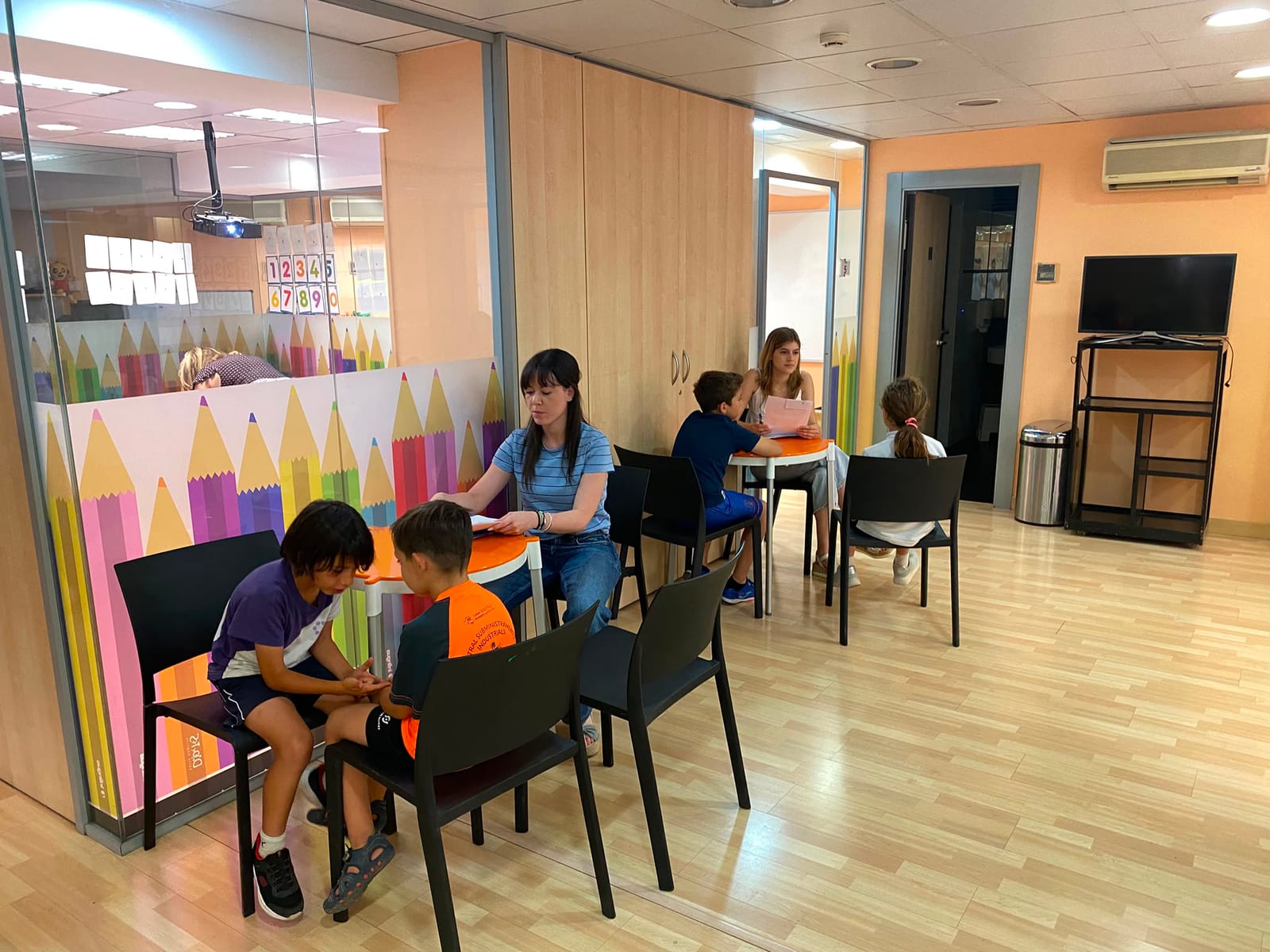 Aula lluminosa